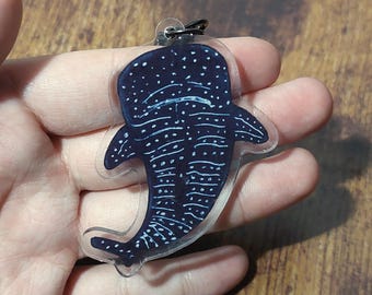 Whale Shark Acrylic Keyring | Keychain, Charm, Accessories