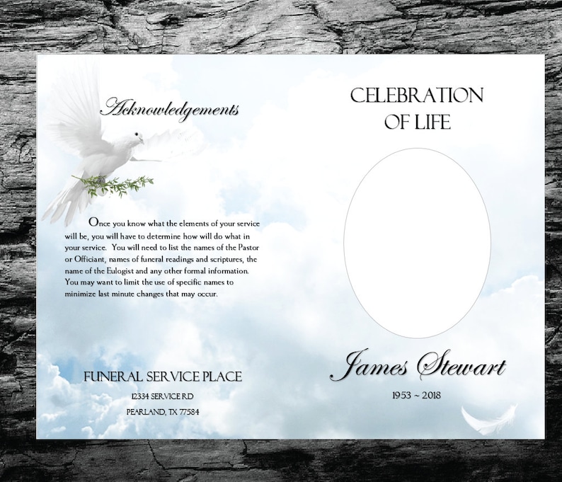 free funeral templates for mac free funeral templates for mac