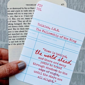 Tolkien Graduation Card,  Literary Quotes, JRR Tolkien, New Beginnings Card, Geeky Gift, Book Nerd Gift, Bookology, Graduate