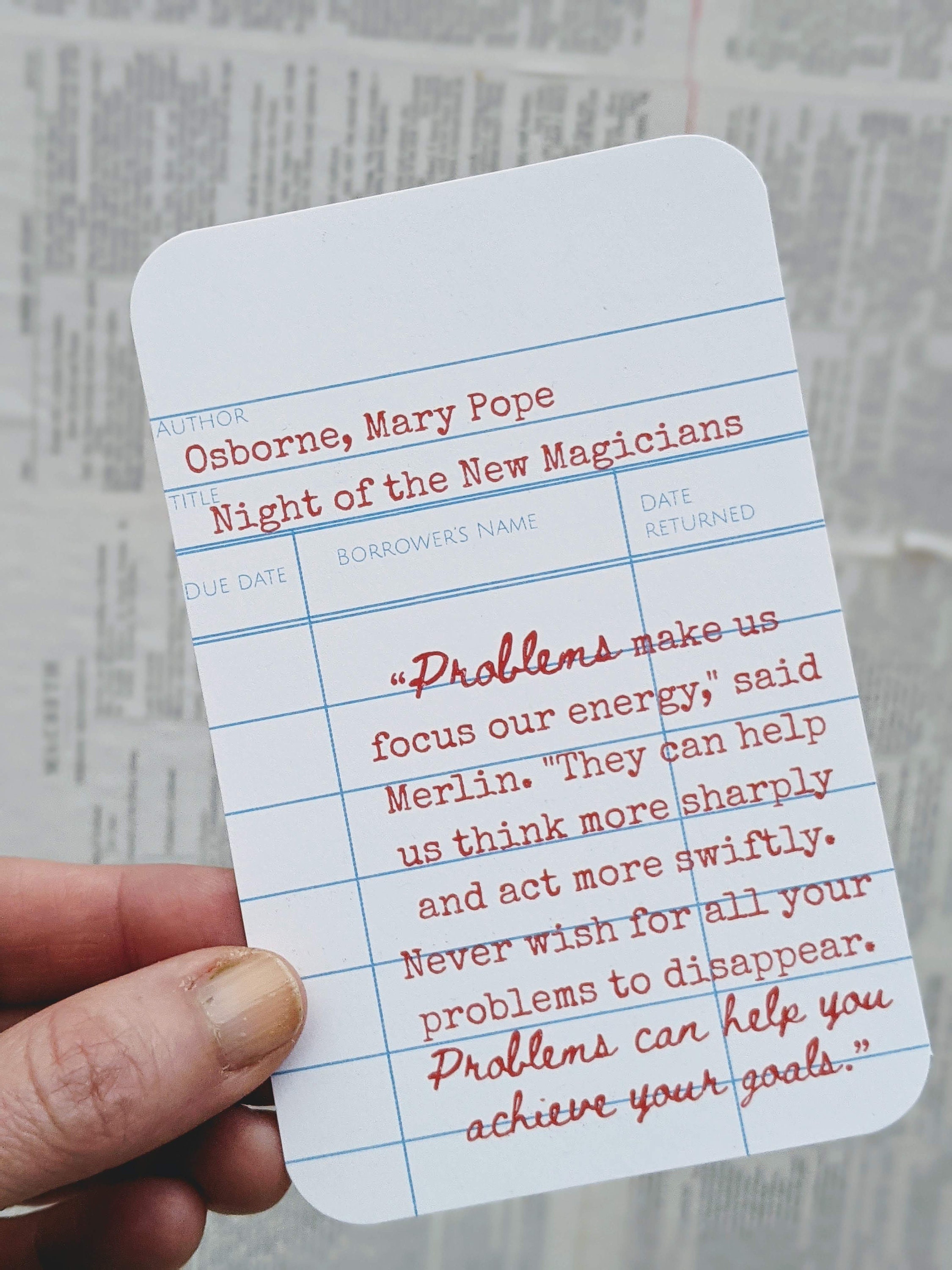 Magic Treehouse Bookmarks, Quotes, Mary Pope Osborne, Bookmarks for ...