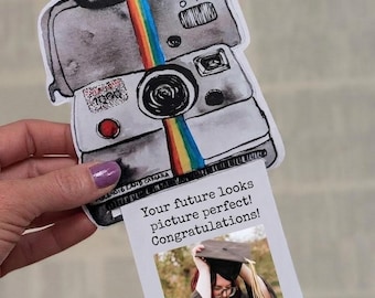 Custom Instant Camera Photo Card | Personalized Pull-Out Picture Greeting Card