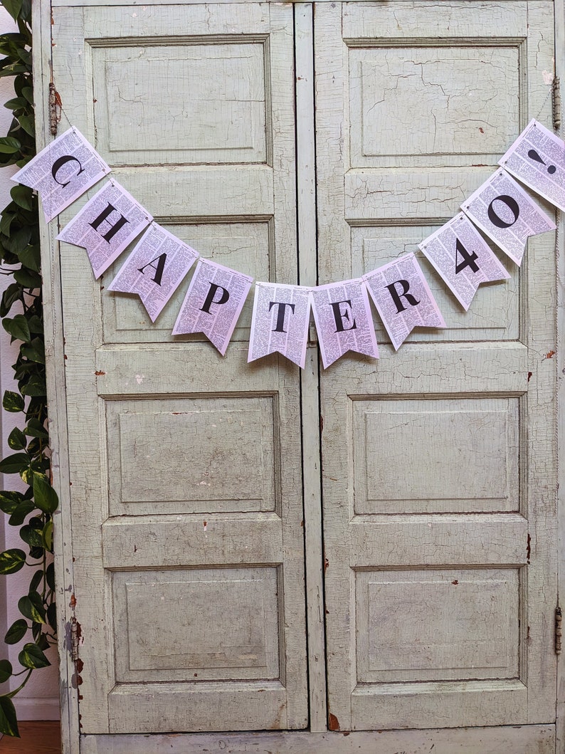 book club party banner