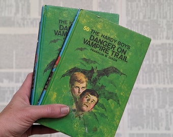 Hardy Boys Journal with Vintage Book Covers, Gift for Him, Reading Journal, Fathers Day, Bookish Gift, Book Lover, Bookology, Teacher Gift