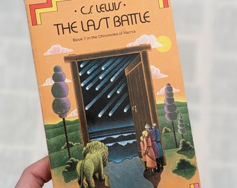 Vintage Narnia Paperbacks by CS Lewis, The Last Battle, Prince Caspian, Chronicles of Narnia, Book Lover Gift, Bookish, Bookology Co.