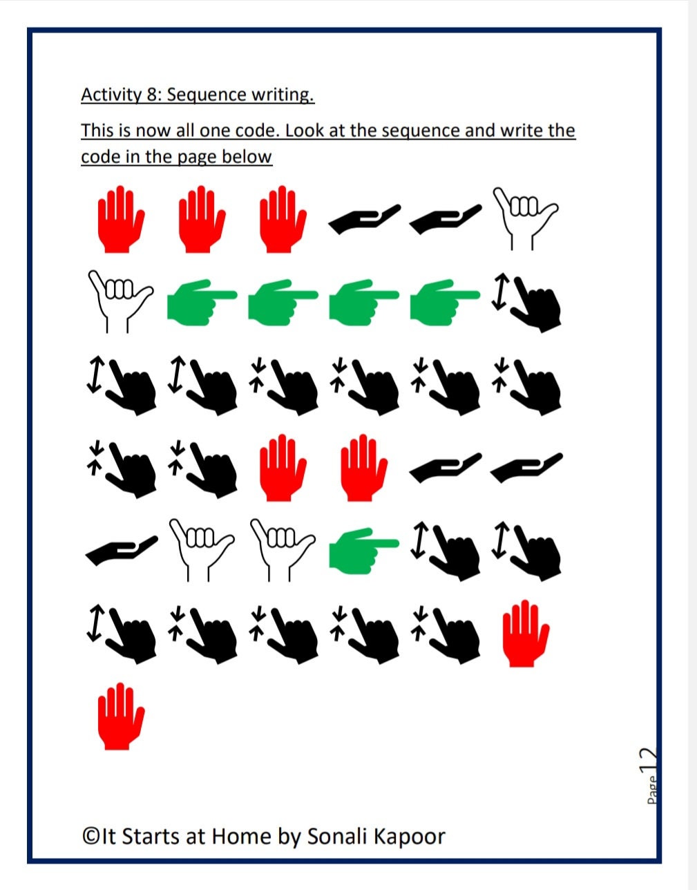 55 Coding Worksheets for Kids| Sequencing | Instant Digital Download ...