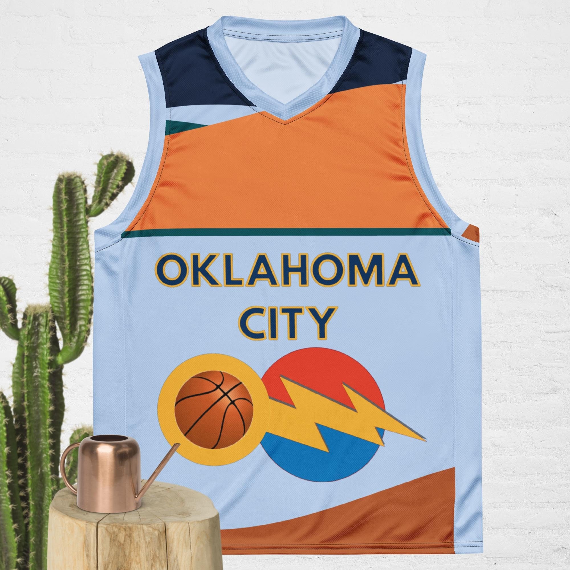 New Oklahoma City OKC Thunder City Edition Russell Westbrook Authentic  Jersey 40