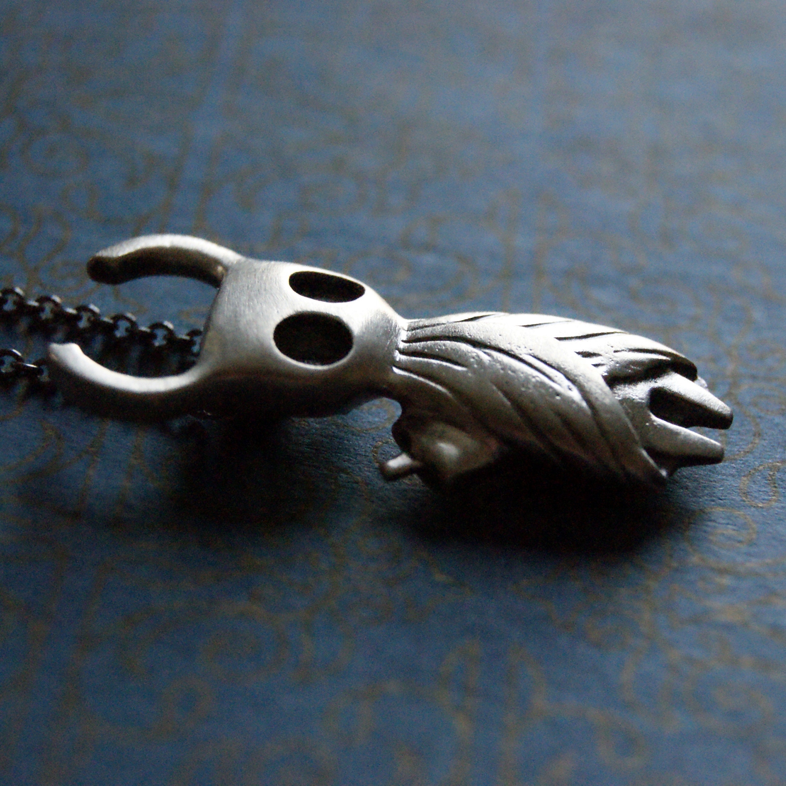 Hollow Knight Pendant in Sterling Silver Handmade Inspired Etsy