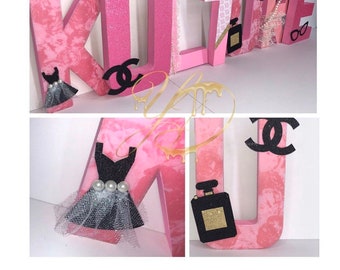 Chanel Party Decor Etsy