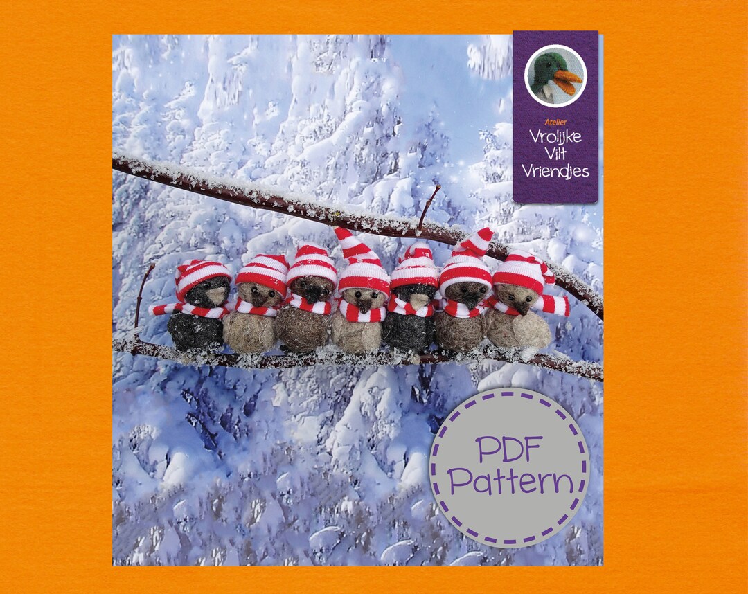 Little Birds Pdf Pattern Etsy