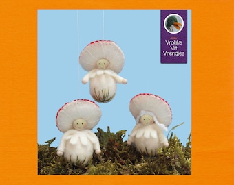 Mushroom balls pdf pattern