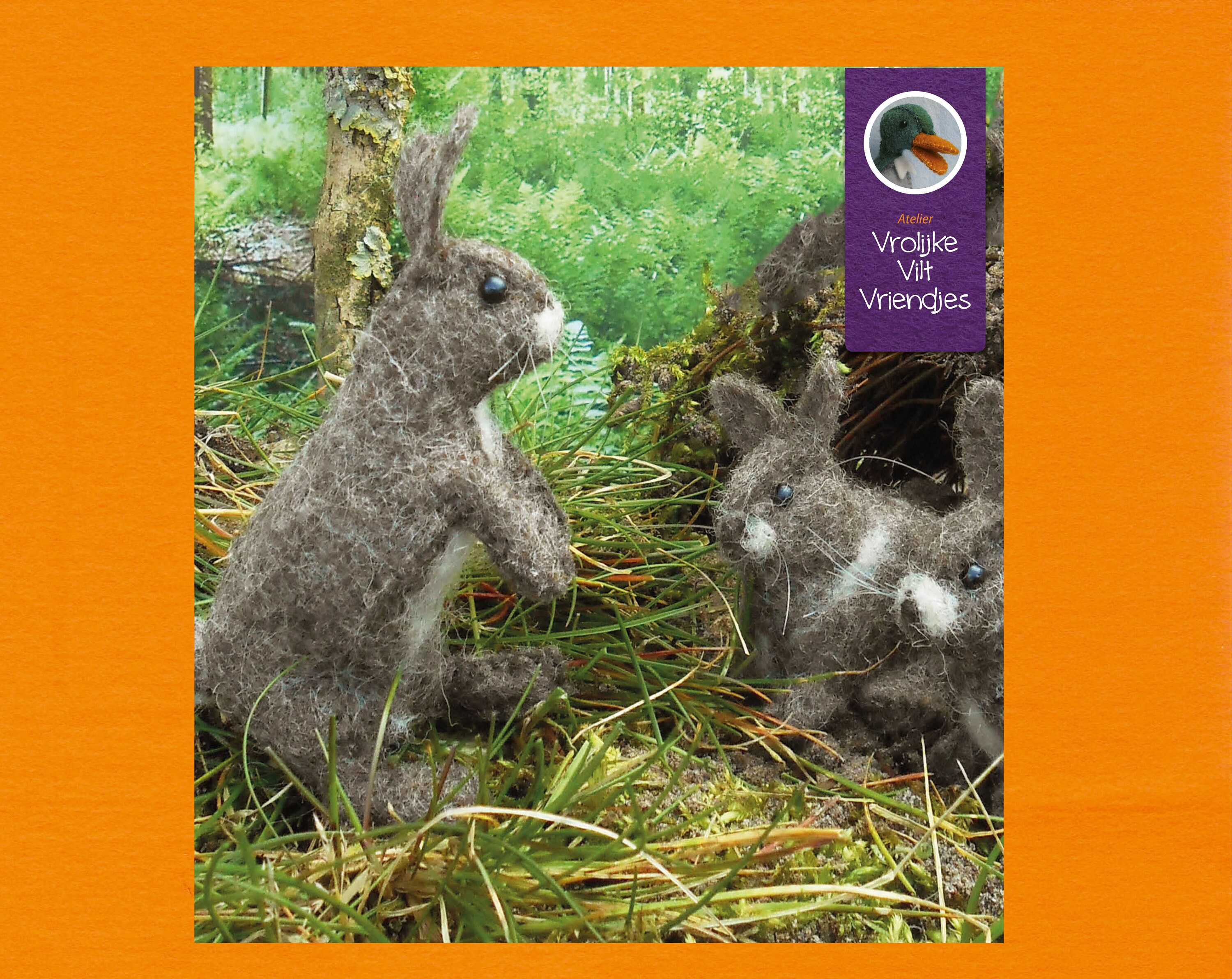 Felt Bunny PDF Pattern & Tutorial in English - Etsy