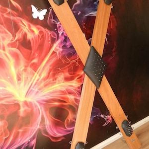 St Andrews cross in oak