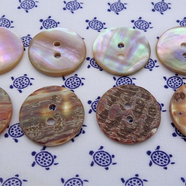 Mother of pearl goldfish buttons 18mm 10pcs knitwear, jacket, dress, linen, diy man, woman