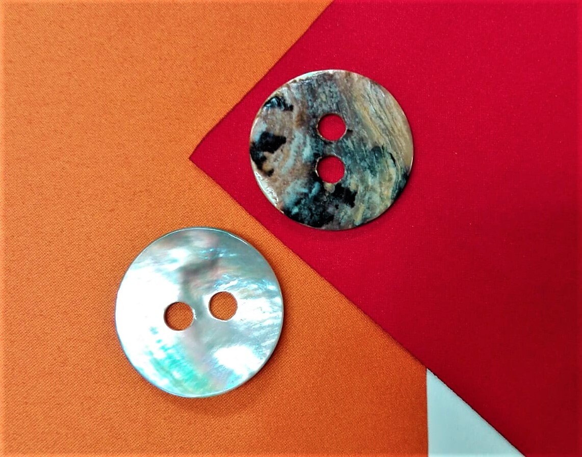 Mother of Pearl Buttons 30mm 50pcs Knitwear Jacket Dress Etsy