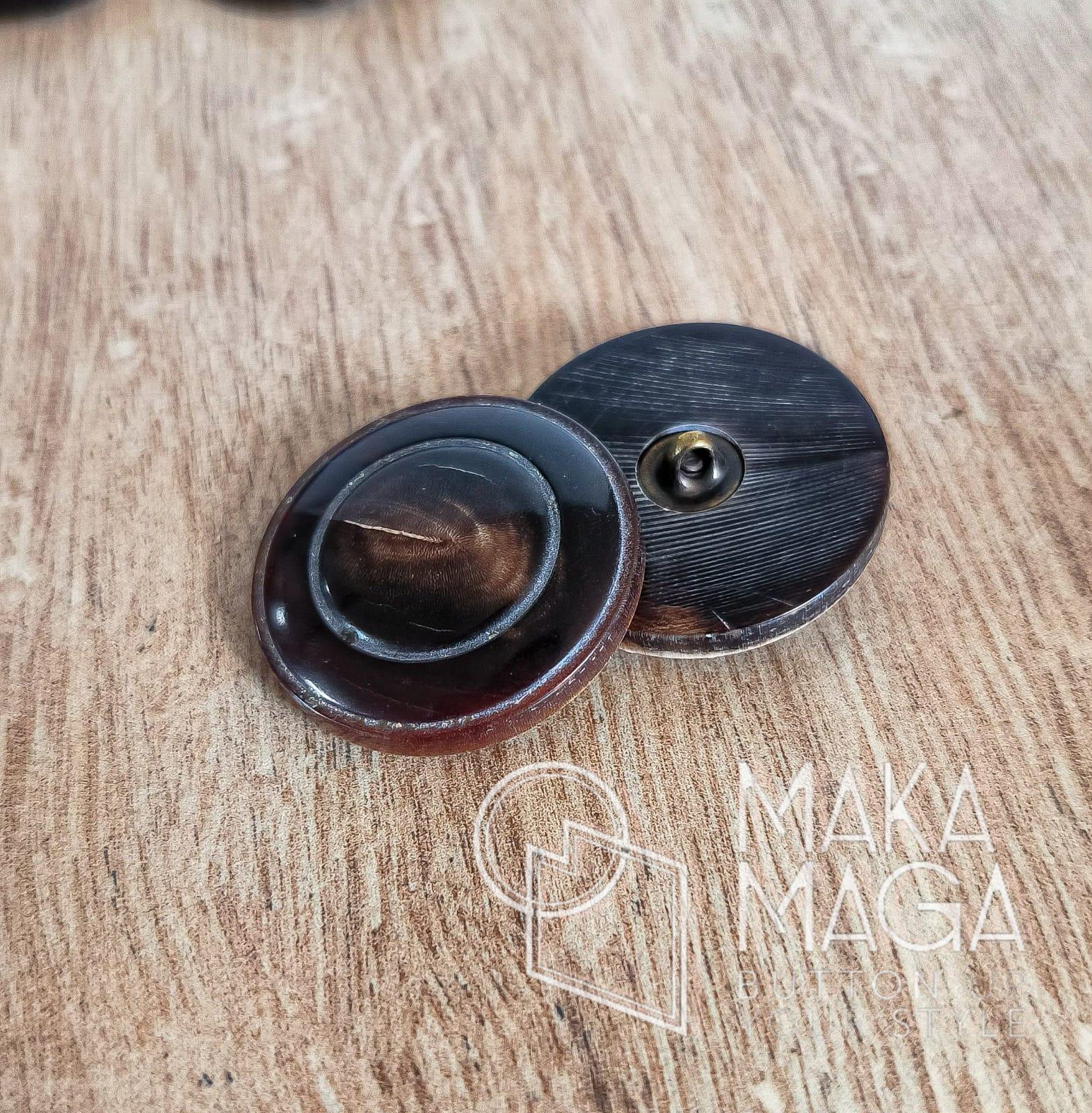 Bottoni in legno Quadratino prima misura