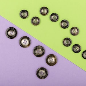 Botões de madrepérola 18 mm 10 peças 22 mm 5 peças camisa, jaqueta, calças, masculino, terno feminino