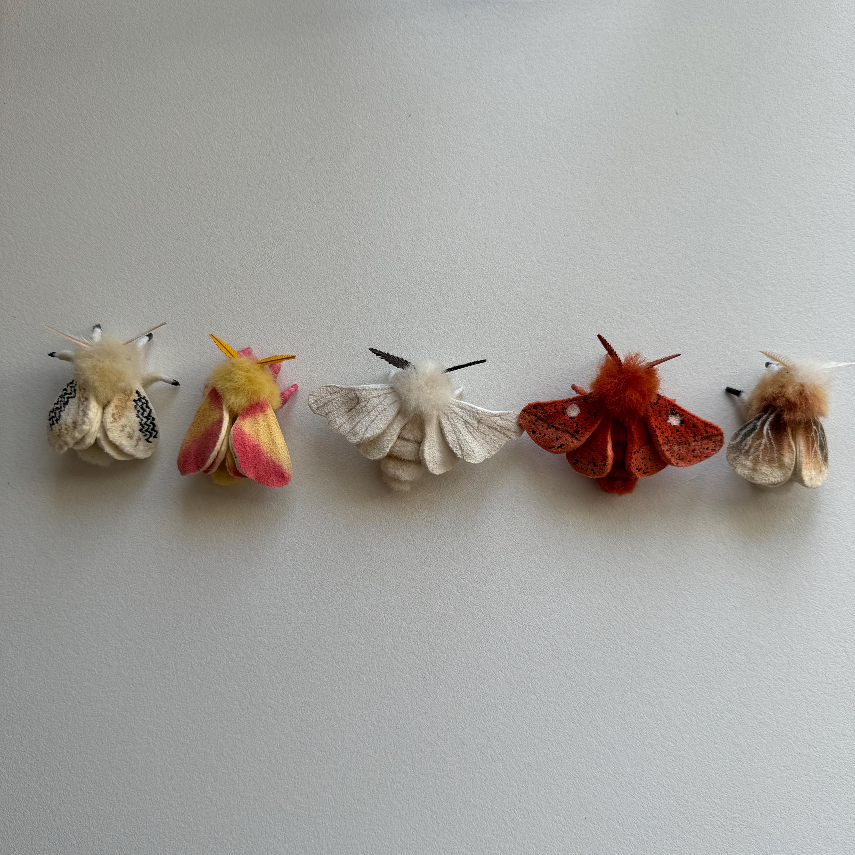 Puppies, needle felted, moth figurine, decoration, handmade, posable, tiny pet, pure wool, mini me’s.