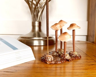 Magic mushroom incense holder