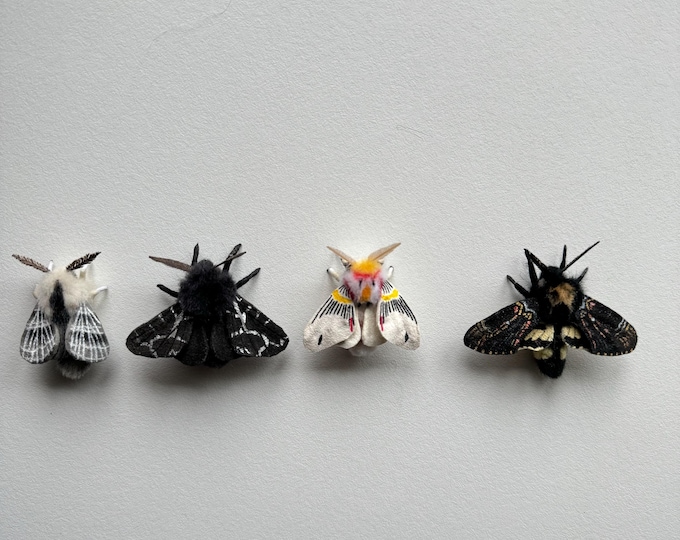 Puppies, needle felted, moth figurine, decoration, handmade, posable, tiny pet, pure wool, mini me’s.