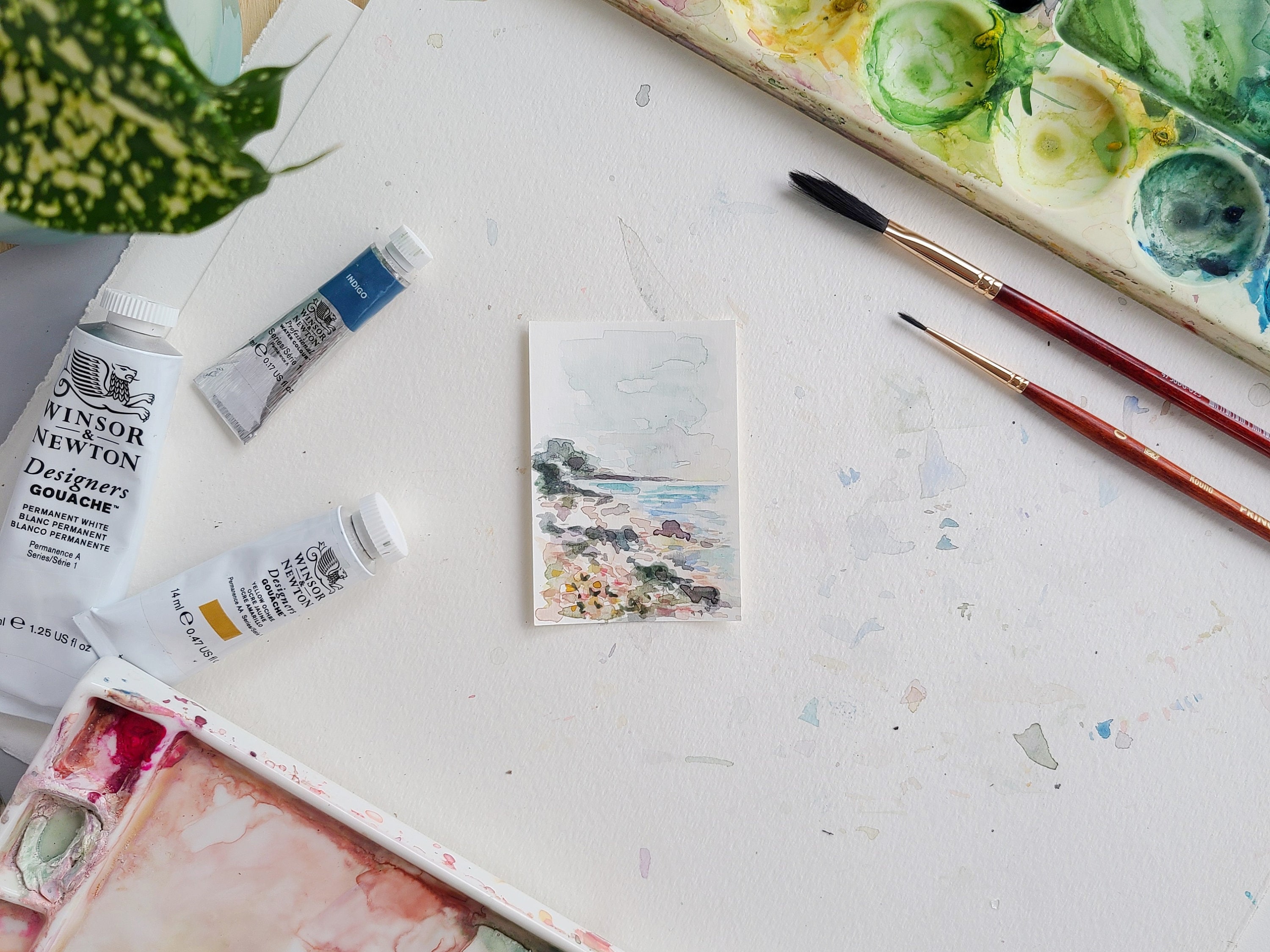 Watercolor Book Vol. 2 - Large 8x8 — Tiny Easel
