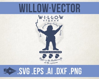 Willow Ufgood, Nelwyn Sorcerer, Vector Design, image, Icon, SVG EPS DXF, Magic