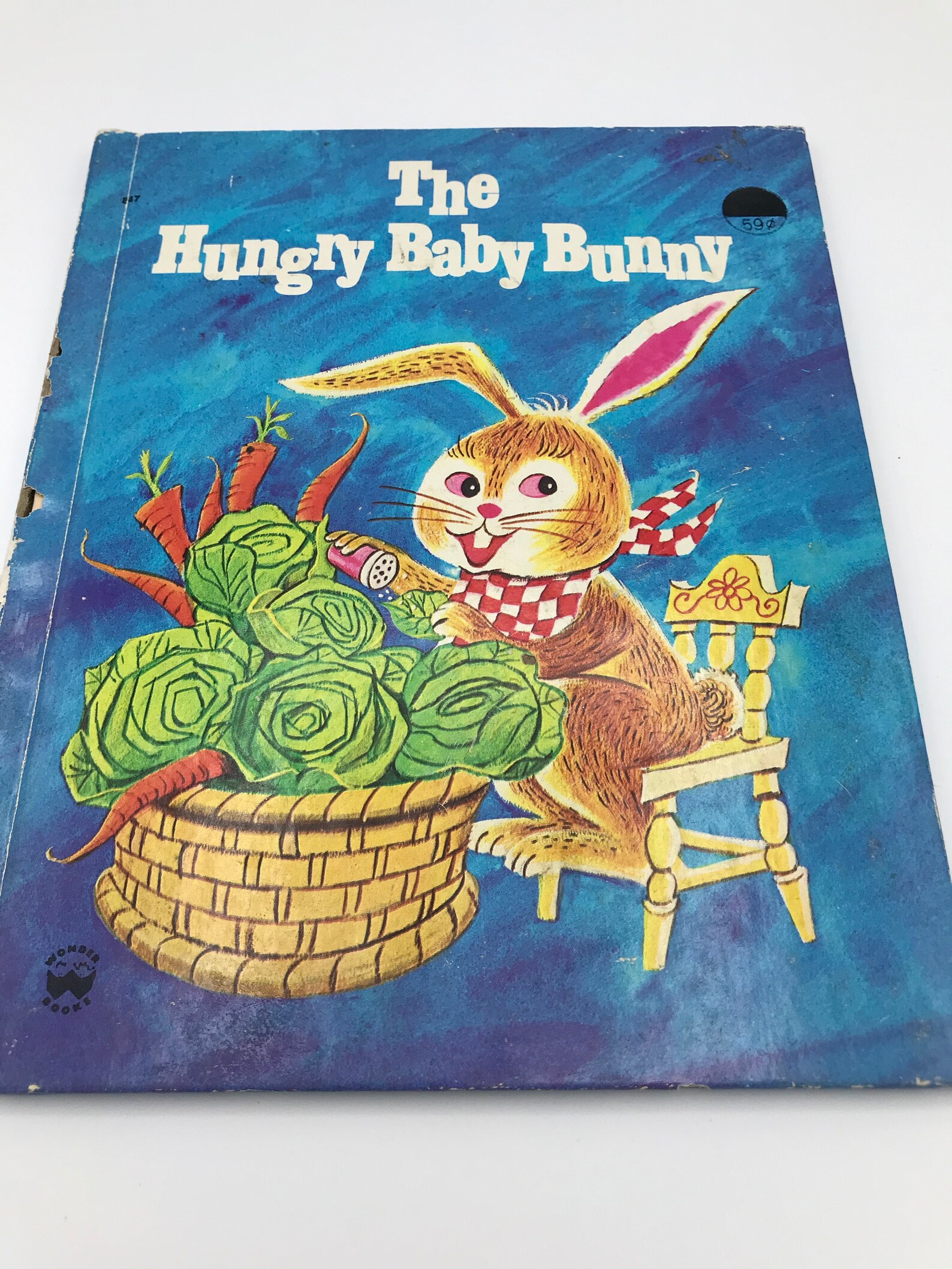Vintage The Hungry Baby Bunny Book 1974 Etsy
