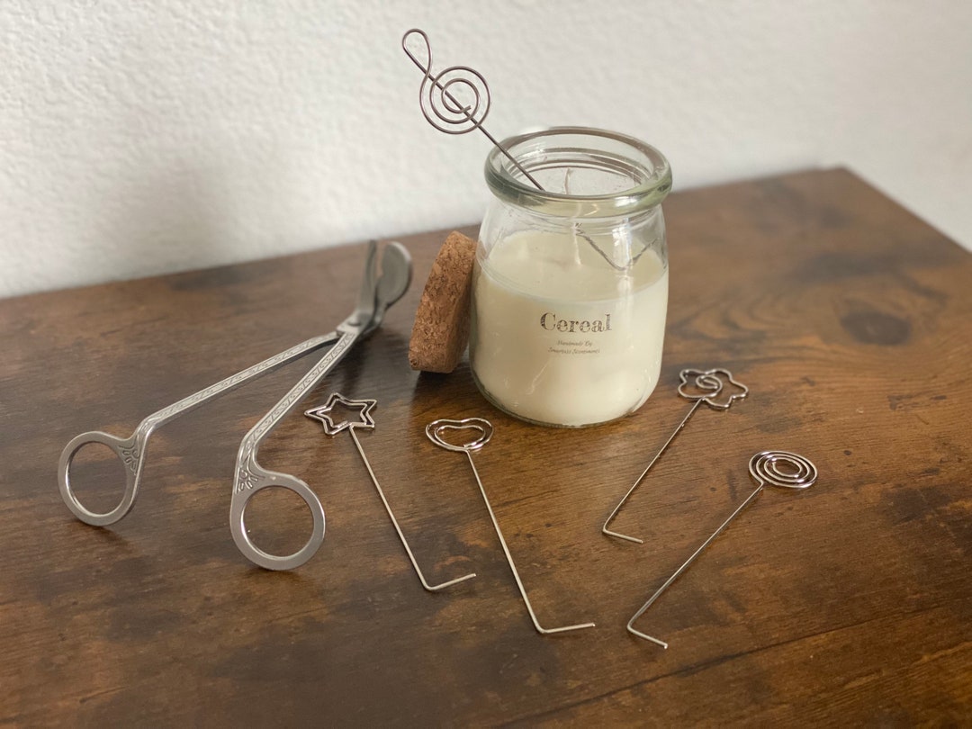 Candle Wick Dippers Candle Snuffer Candle Scissors Stick Matches Gift