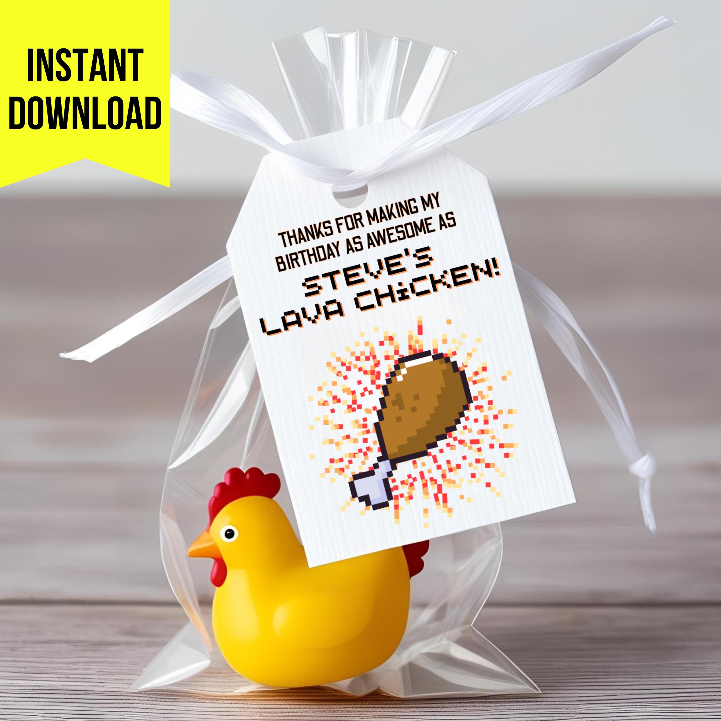 Mine Movie Printable Favor Tags