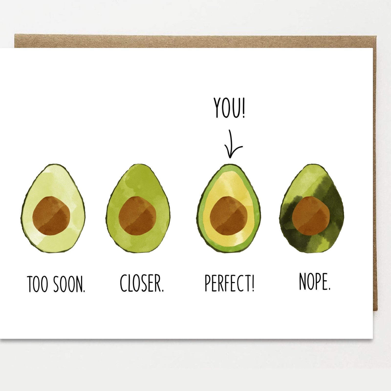 Funny Cute Perfect Avocado Card Happy Birthday Card Card - Etsy Funny Cute Perfect Avocado Card Happy Birthday Card Card - Etsy