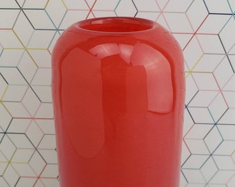 Henry Dean of Belgium Red Modern Rounded Cylindrical Bullet - Etsy