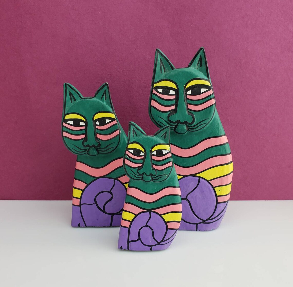 laurel burch cat statue