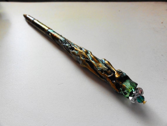 bijvoorbeeld Eentonig het is nutteloos Wizard Wand Pencil. Your Name. Personalized Magic Pen. Magical | Etsy bijvoorbeeld Eentonig het is nutteloos Wizard Wand Pencil. Your Name. Personalized Magic Pen. Magical | Etsy