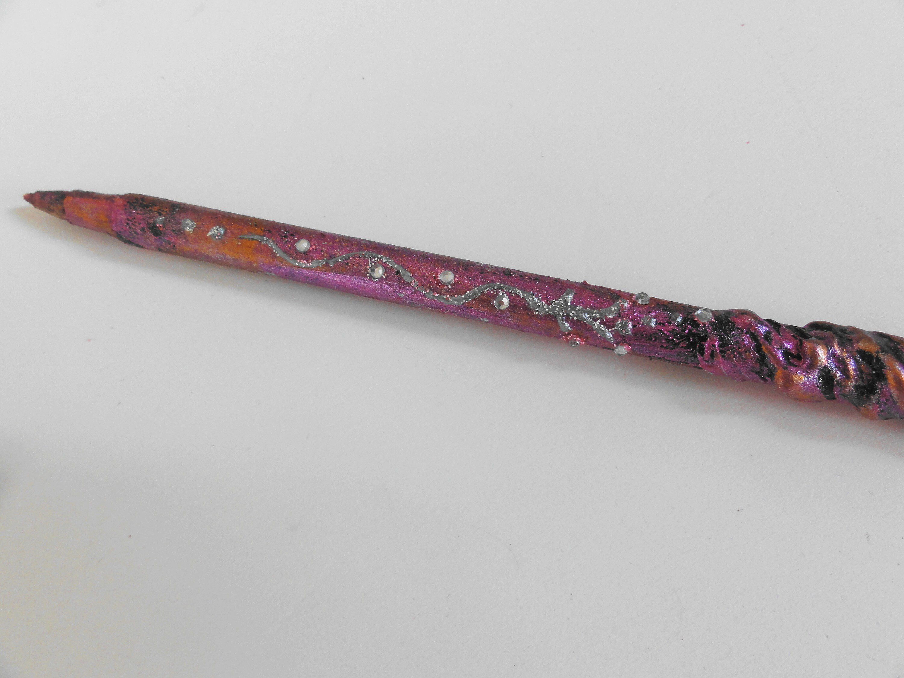 Magic Wand Pencil Pen. Personalized Magic Pen. Pink Magic pen. Etsy
