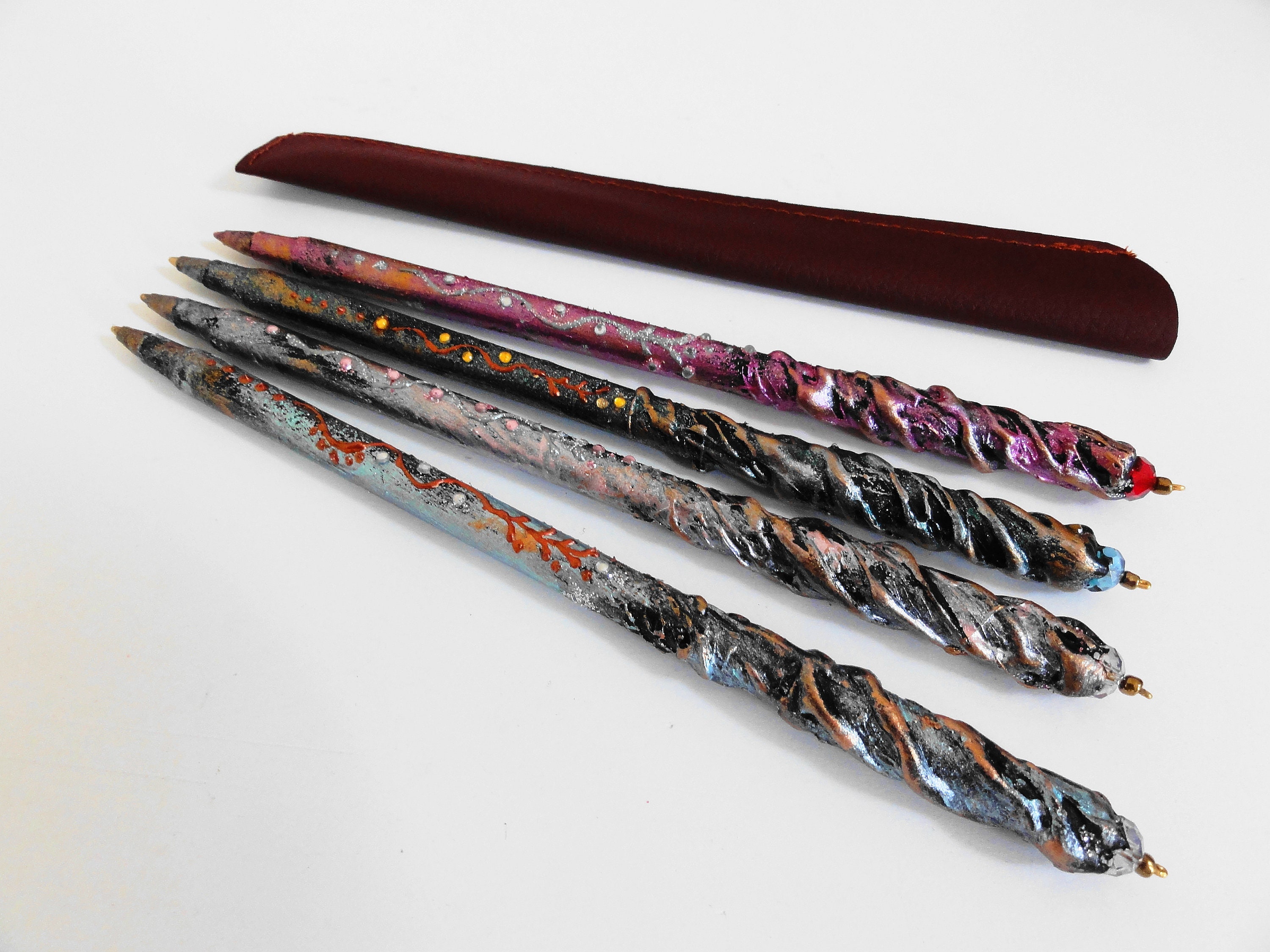 Magic Wand Pencil Pen. Personalized Magic Pen. Pink Magic pen. Etsy