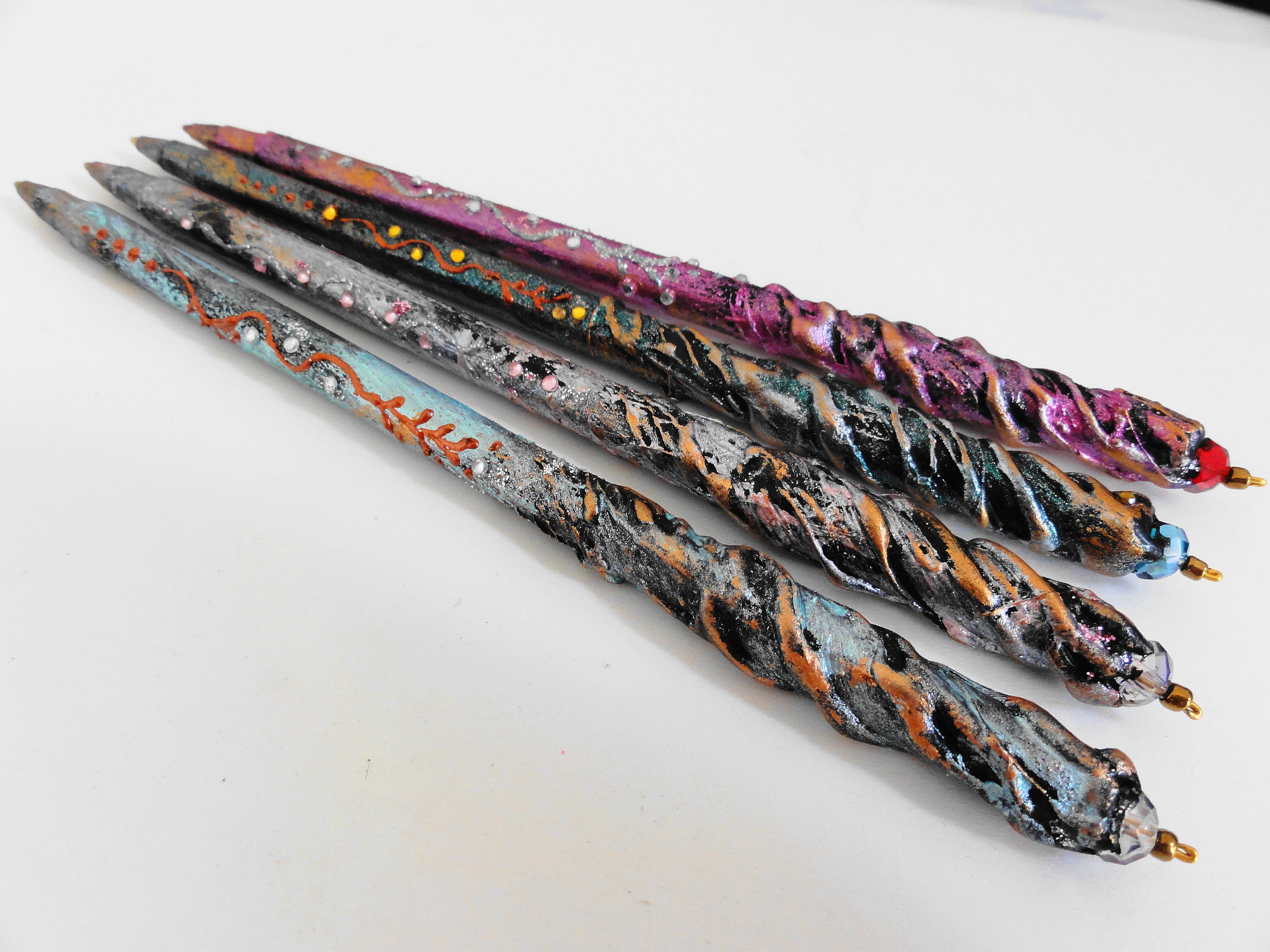 Magic Wand Pencil Pen. Personalized Magic Pen. Pink Magic pen. Etsy