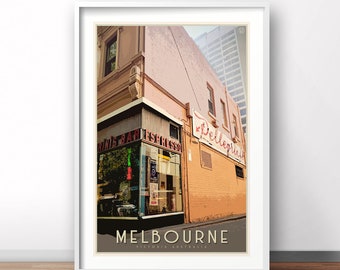 Retro Australien Reise Poster