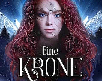 Eine Krone aus Kälte und Knochen - signiert - Fantasy Roman - Arianne L. Silbers + Illustration