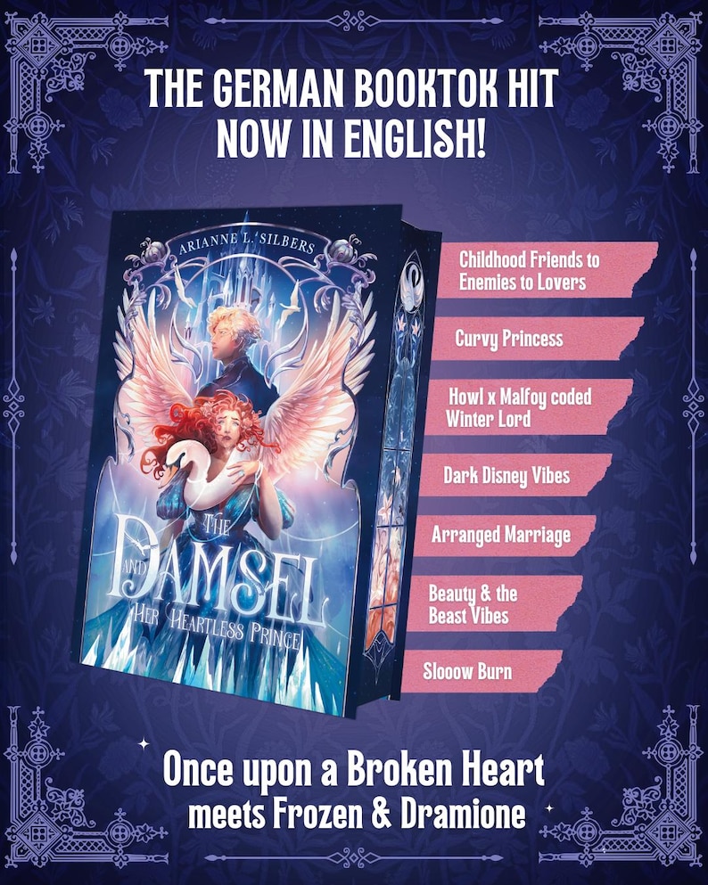 The Damsel and Her Heartless Prince – Signed English Edition with Extra Illustrations image 6