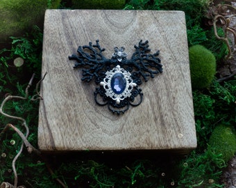 Velaris - Necklace - Night Stars Rhysand gothic wicca witch viking necklace pendant celtic twig forest branches druid cosplay goth