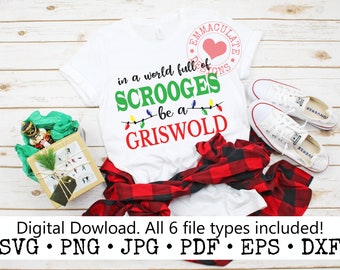 Scrooge Griswold SVG, Christmas, Scrooge, Christmas Vacation, Christmas Shirt svg, Christmas cricut cut files, cricut svg files, cutter file