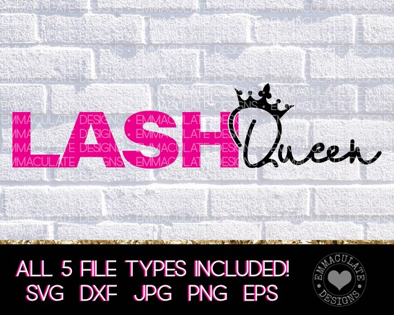 Download Lash Boss Svg Beauty Queen Svg Makeup Artist