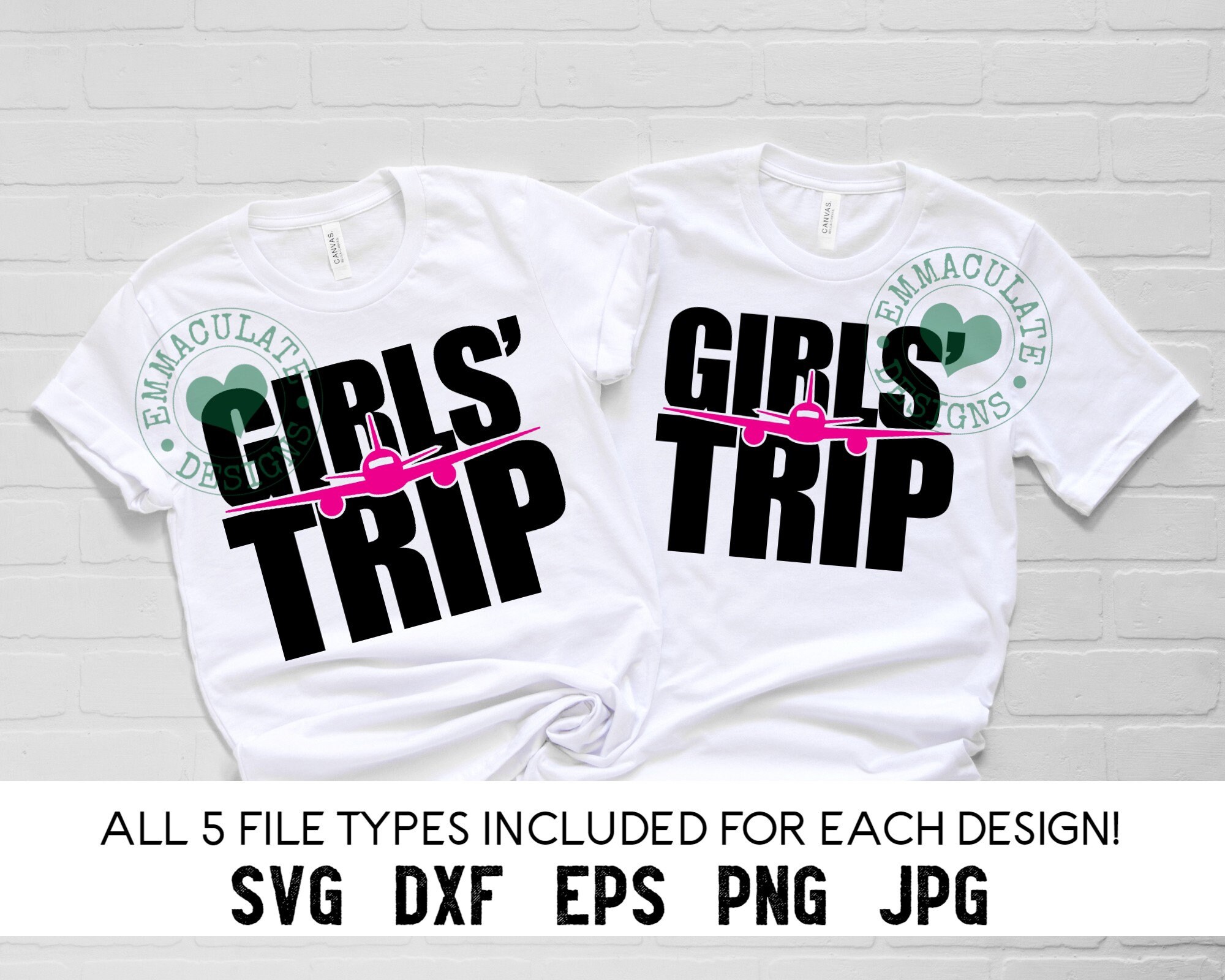 Girls' Trip SVG, Love Travel, Best Friends, Vacation, Cruise, Pla…
