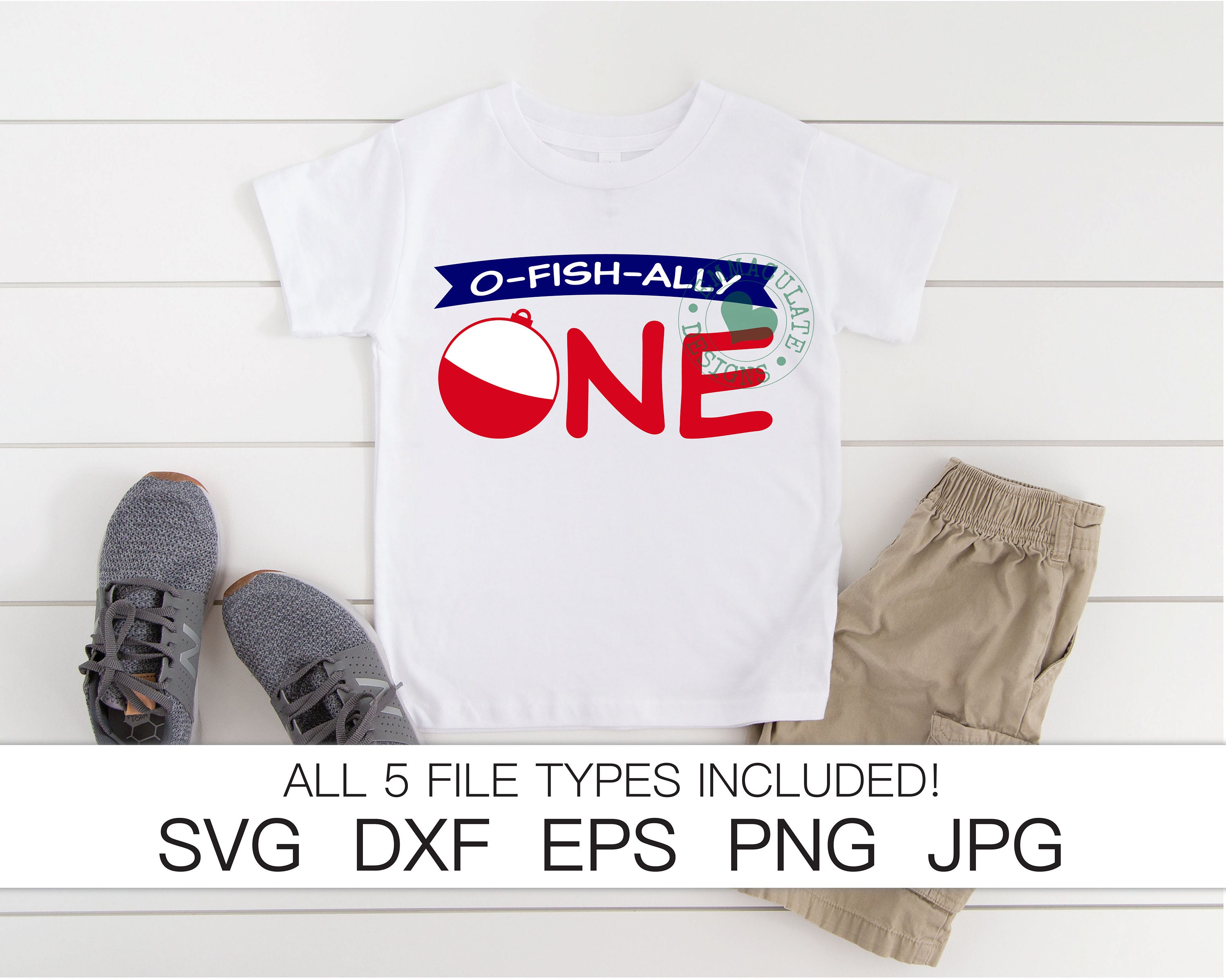 Download O-Fish-Ally One svg Officially One svg First Birthday svg ...