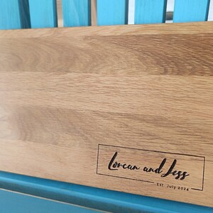 Gift For Couple, Wooden Cutting Board, Custom Newlywed Gift, Housewarming Gift, Custom Wedding Gift, Chopping Board Engraved
