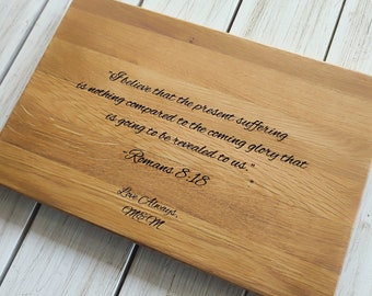 Wooden Chopping Board,Personalized Wedding Keepsake, Housewarming Gift, Custom Wedding Gifts, Engraved Cutting Board, Anniversary Gift