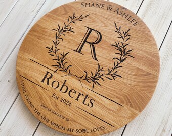 Wedding Cake Plate, Personalized Cake Plate, Cake Platter, Custom Cake Stand, Wood Cake Plate, Serving Tray, Wedding Centerpiece, Keepsake