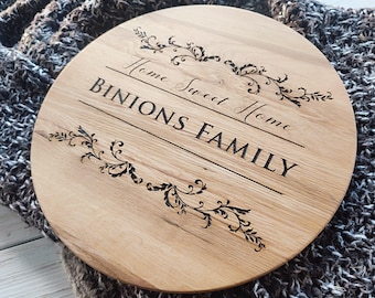 Rustic Wedding Cake Platter, Rustic Round, Rectangle Board, Rustic Wedding Gift, Engraved Charcuterie Board, Personalized Cheeseboard Gift