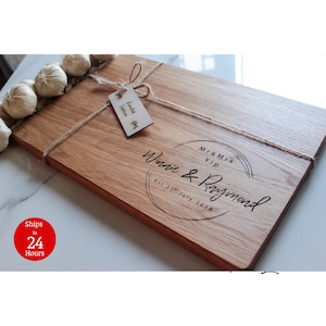 Personalized Handwriting Cutting Board, Engraved Cutting Board, Gift for Mom, Carved Chopping Block, Custom Family Name Cutting Board