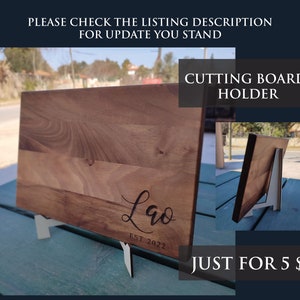 Personalized cutting board – a unique wedding gift, perfect for newlyweds and anniversaries.