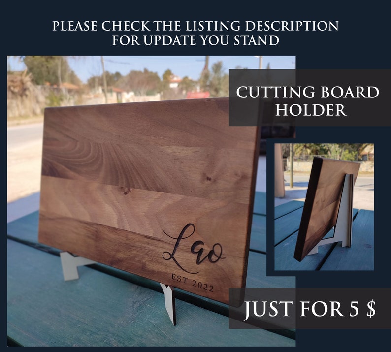 Cursive Font Cutting Board,First Home Gift, New Home Gift, Personalized Head Chef Cutting Board, Personalized Christmas Gift, Cooking Gift for Wife, Kitchen Gift for Mom, Custom Chef, Baker Gift